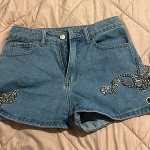 High waisted shorts